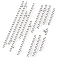 Probrico Brushed Nickel T Bar Handles Cabinet Cupboard Drawer Pulls