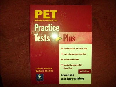 1359008 Hashemi, Louise; Thomas, Barbara PET, with Key (Practice Tests Plus)