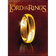ATA-BOY LORD OF THE RINGS ONE RING MAGNET 2.5” X 3.5” NEW