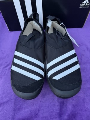 adidas Climacool Jawpaw Slip On Water Shoe - Men's Black/White/Utility Black 10
