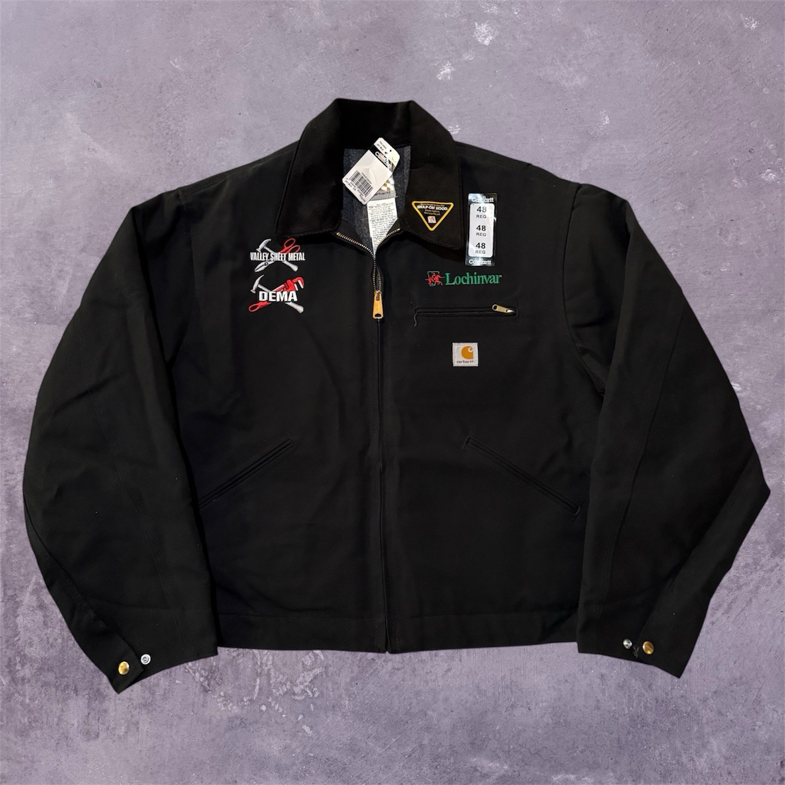 NEW Carhartt J01 Detroit Duck Jacket USA Made Blanket Lined 