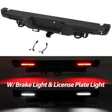 Raptor Style Rear Step Bumper For Ford F-150 15-20 W Heavy Duty Towsensor Hole Raptor Style Rear Step Bumper For Ford F-150 15-20 W Heavy Duty Towsensor Hole