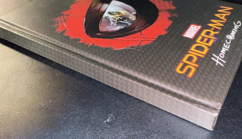 Marvel SPIDER-MAN HOMECOMING Hardcover 75-pg Journal Notebook 2017 **EXCELLENT** - Image 2 of 4