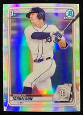 2020 Bowman Chrome Draft Detroit Tigers Spencer Torkelson Base Chrome Refractor
