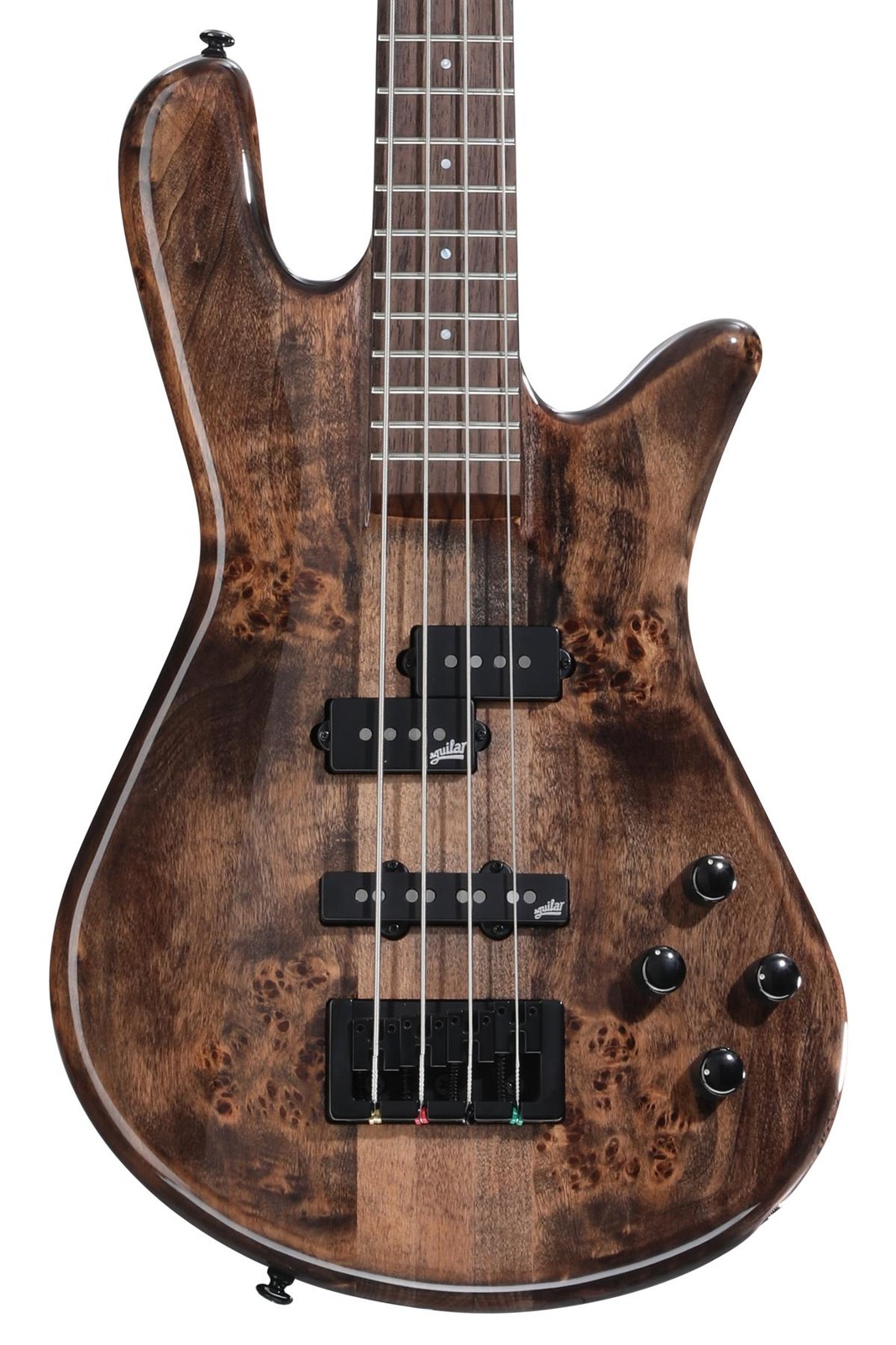 Бас-гитара Spector NS Ethos 4 - Супер Выцветший черный глянец