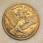 Silver issue 1776 Bicentennial  2 GR .999 FINE SILVER EAGLE ROUND