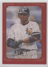 2008 Upper Deck Masterpieces Red Paper Framed Robinson Cano #66 q9p