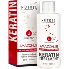 Brazilian Keratin Smoothing Treatment, Blowout Straightening System for Dry a...