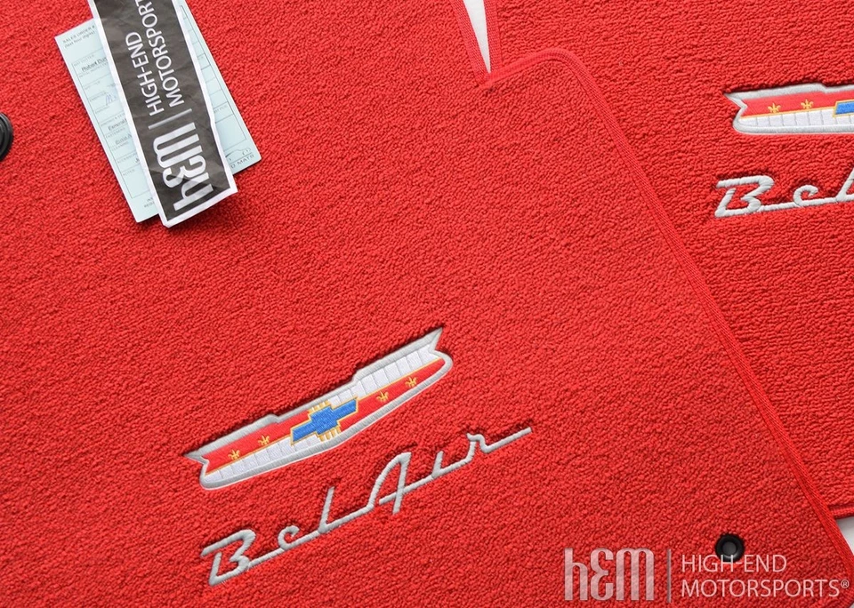 Alfombrillas Chevrolet Bel Air Nomad Wagon 1955-1957 1958 - actualización premium Foto 2 de 4