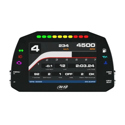 AIM Motorsport 5'' Dash Display With Street Icons For PDM8 / PDM32 - DISPLAY-5-I