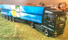 Herpa LKW Sattelzug Brauerei Serie Brinkhoffs Nr 1 Bier MAN Zugmaschine 1.87 H0
