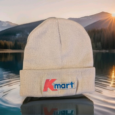 #ad #ad KMART Knit Beanie Khaki One Size Fits All Tan New Stretch Vintage $20.99