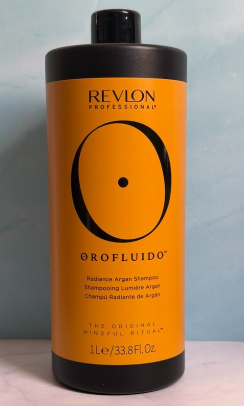 Revlon Professional Orofluido Radiance Argan Shampoo 1L NEW Fair Trade Organic