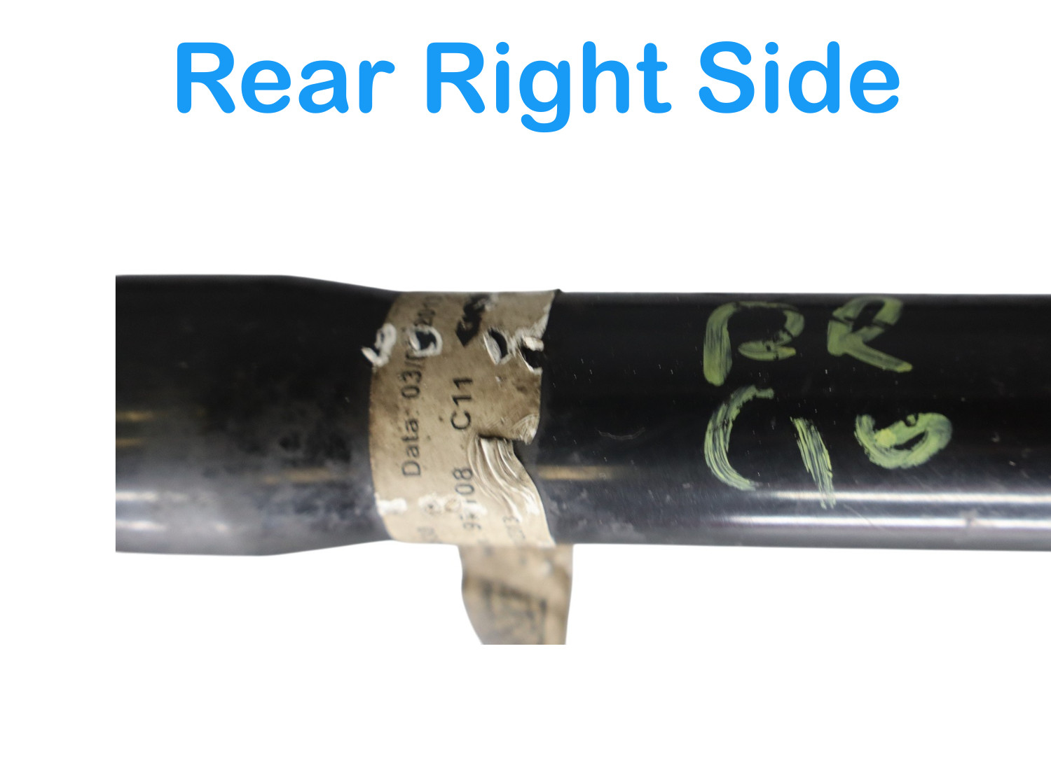 14-120 Maserati Quattroporte AWD Rear Right Side CV Axle Shaft 6700054530 Oem