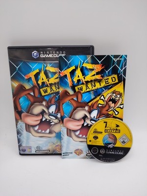 TAZ WANTED WARNER BROS. TOP SELTEN NINTENDO GAMECUBE SPIEL KOMPLETT PAL