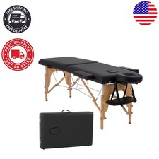 2-Folding Massage Bed with 24" Width - Lightweight and Compact Design