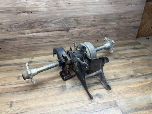 2017 07-19  POLARIS Outlaw 50 Rear Swing Arm Axle Brake Hub Shock Assembly