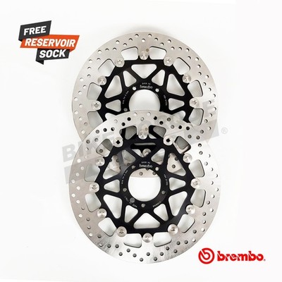 Brembo schwimmende Bremsscheiben vorne Paar passend für Ducati 1199 Superleggera 2014-