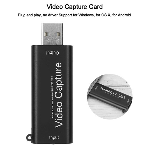 HD Video Card Record Box 4K 1080P To USB 2.0 For Streaming NEW - Afbeelding 6 van 12