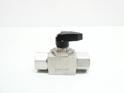 Ham-let H6810SSN1/2PSS Manual Stainless Threaded Ball Valve 1/2in Npt