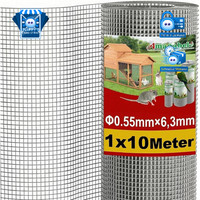Drahtgitter Rostfrei 1,0 X 10 M FüR Hochbeete WüHlmausgitter 6,3 Mm