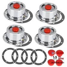 4 Pack 343-4009 Trailer Hub Caps Kit Replace For Stemco 4pcs - Hub Caps Only