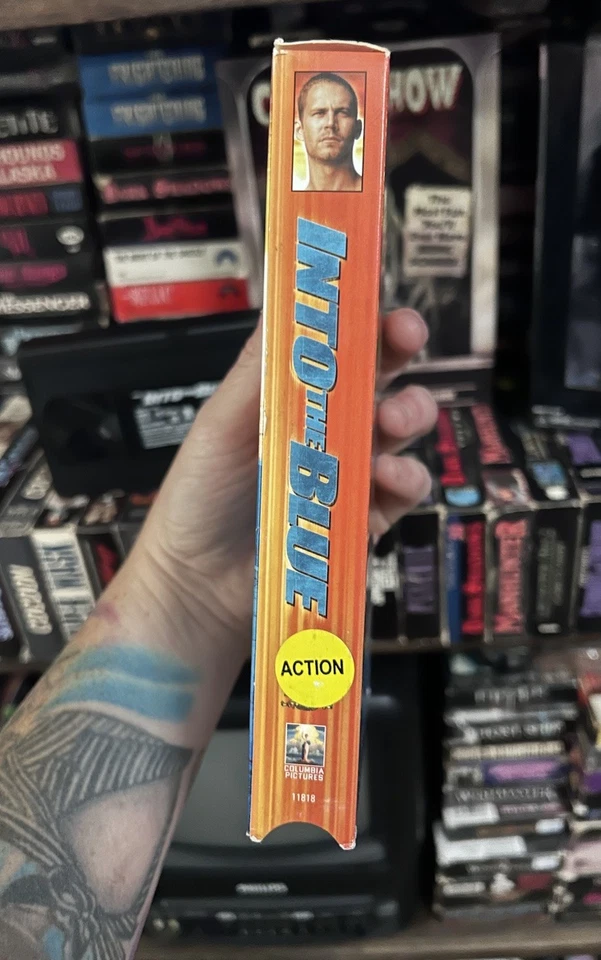 Into The Blue VHS Tape 2005, Late Release Action Packed Film HTF OOP - Image 4 of 4