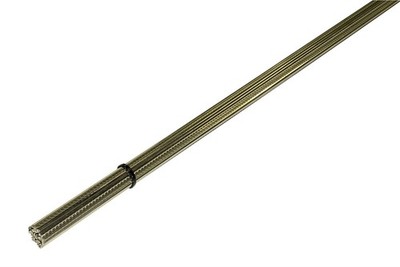 Jescar FL55090 2' Flat Fretwire Nickel Silver - 3 pack