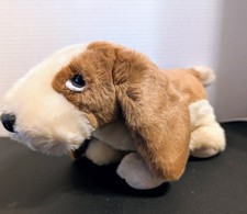 TY Beanie Buddy Tracker the Basset Hound Dog 11.5" Plush Stuffed Animal 1998
