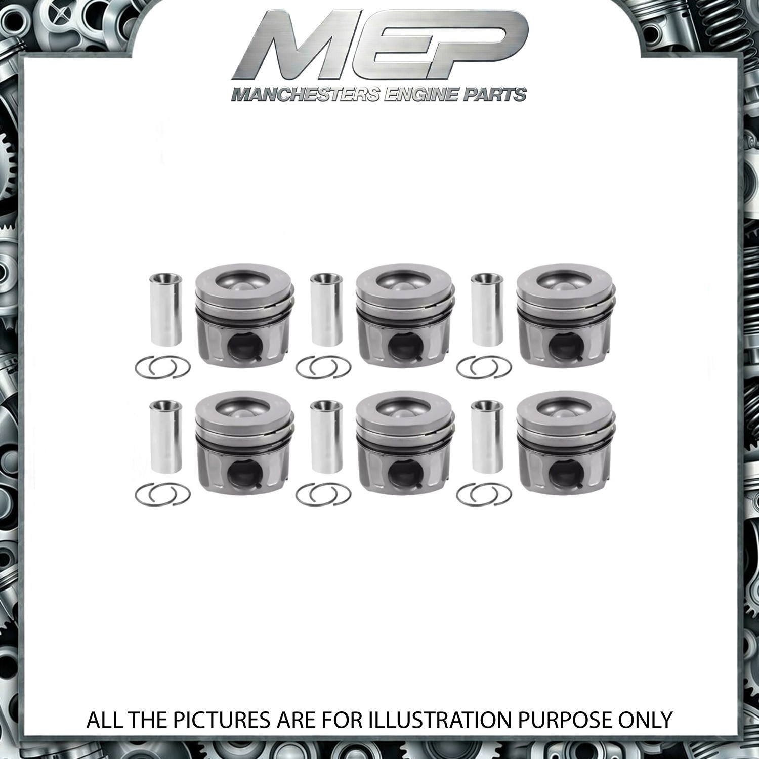 LAND RANGE JAGUAR TDV6 3.0L DIESEL 306DT FORGED CRANKSHAFT & ENGINE PARTS GEN 1 thumbnail 6