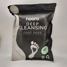NOORO Deep Cleansing Foot Pads 40 Pieces Natural Ingredients