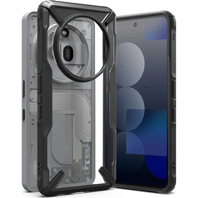 Handyhülle für Nothing Phone (3a) Pro Ringke Case Cover Etui Transparent/Schwarz