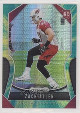 2019 Panini Prizm Rookies Hyper Prizm 162/175 Zach Allen #389 s3g