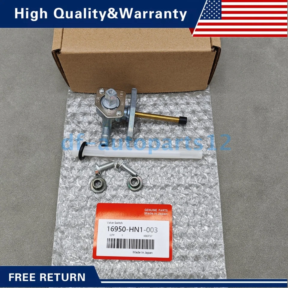 OEM FUEL PETCOCK Fits For HONDA 99-08 TRX400EX 09-14 TRX400X FUEL SHUT OFF USA Foto 4 de 4