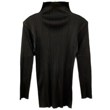 PLEATS PLEASE - Dark Brown Women's Cutsew