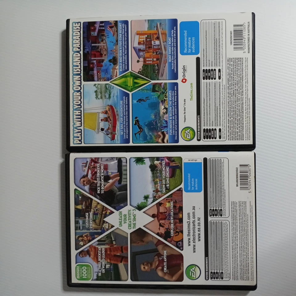 The Sims 3 + expansions PC video game Bundle good condition - Bild 3 von 4
