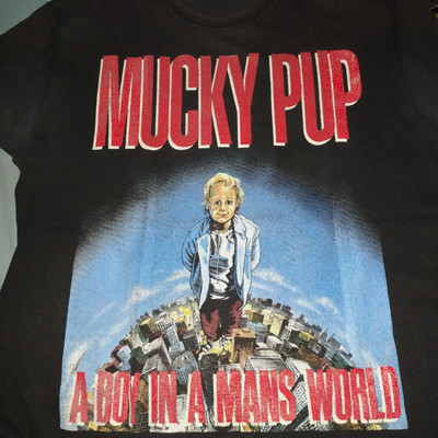 VTG Mucky Pup ( A boy in a mans world) Shirt Tee Full Size S -5XL