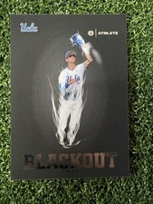 2026 ONIT UCLA Baseball Blackout Edition Insert #BL-4 Will Gasparino
