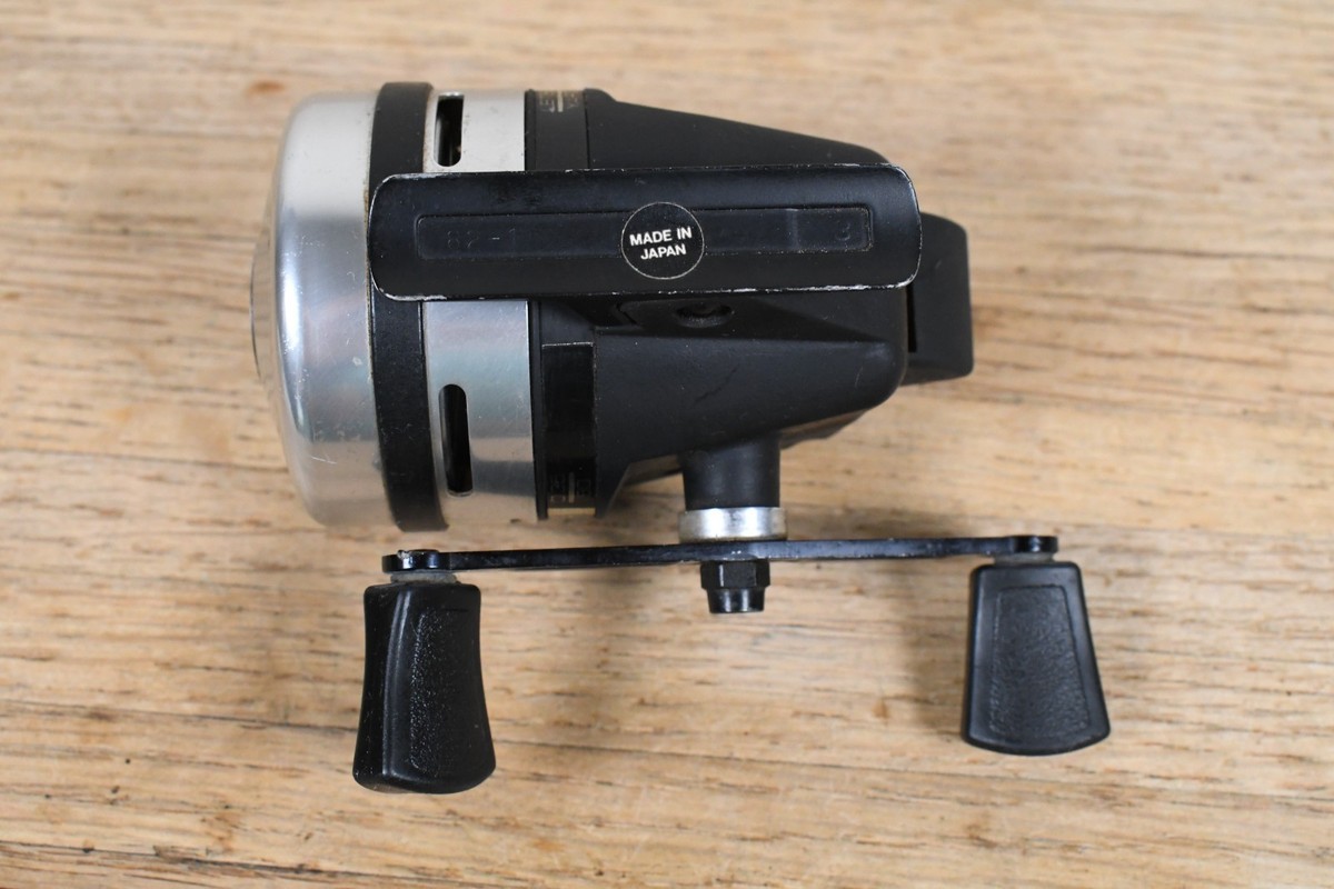 Moulinet Abu Garcia AbuMatic 874 Vintage - Bouton Poussoir - Japon (très Bon état)