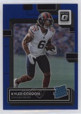 2022 Panini Donruss Optic Rated Rookie Blue Prizm 156/179 Kyler Gordon #262 1o99