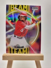 2022 Stadium Chrome (BEAM TEAM) CJ ABRAMS (SS) RC Washington Nationals ROOKIE