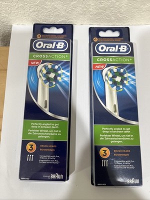 Oral-B Cross 3  Replacement White Toothbrush Heads - 500 pack=$4000