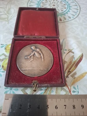 BELLE MEDAILLE SPORT FIN 19EME SAUT EN LONGUEUR OFF PAR PROG COTE D OR - Photo 1/4
