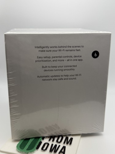 Google Nest Wifi - AC2200 - GA00595 Mesh WiFi System - Wireless 1 Pack - New - Picture 4 of 5