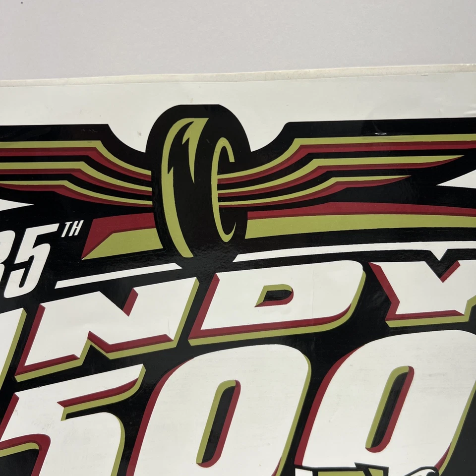 2001 Indianapolis 500 Event Collector Decal New 85th Indy 500 May 27, 2001 - Image 4 of 4