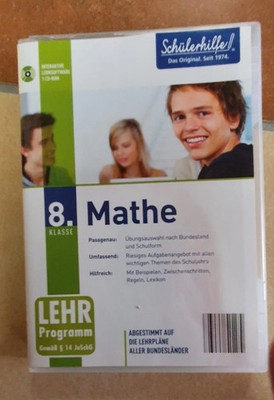 Schülerhilfe 8. Klasse Mathe CD-ROM Lernsoftware