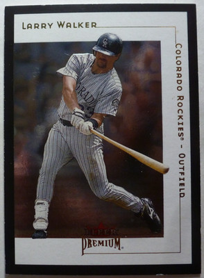2001 Fleer Premium Larry Walker #33 Colorado Rockies NM/MT