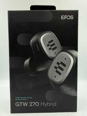 EPOS GTW 270 Hybrid Wireless Gaming Earbuds, Bluetooth & USB-C Dongle