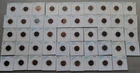 1930-1960 Lincoln Wheat Cent Penny 49 Coin Lot  D,& S Mints Ungraded