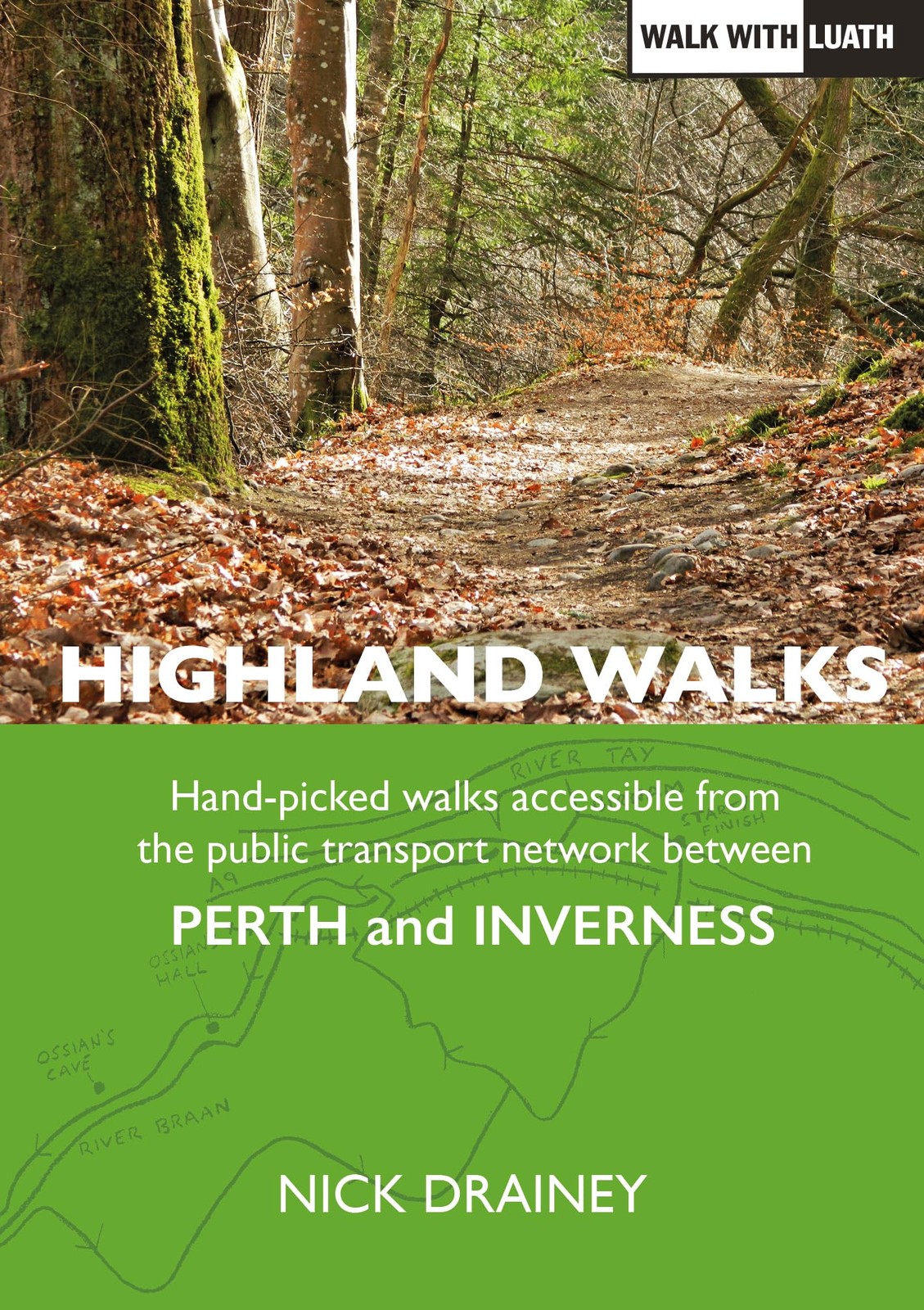 Highland Walks by Nick Drainey (Paperback Book) - Image 5
